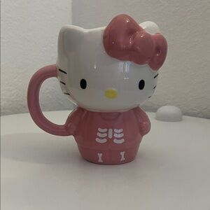 Hello Kitty Pink Skeleton Mug